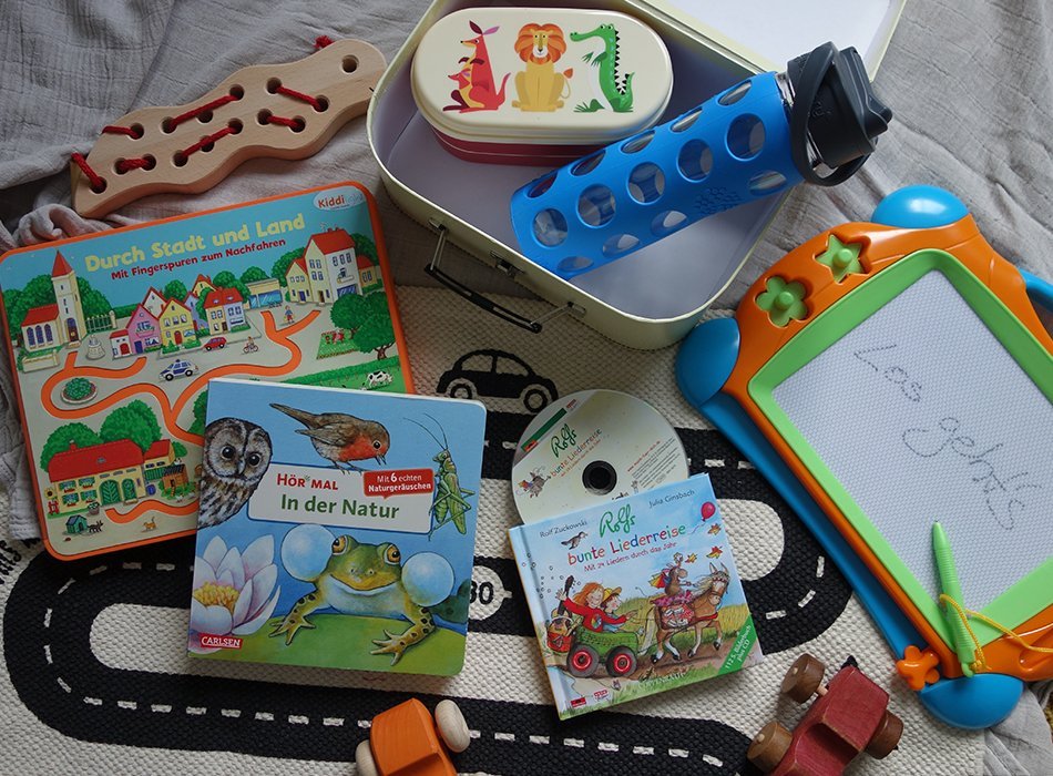Vorbereiten eines Spielrucksacks
