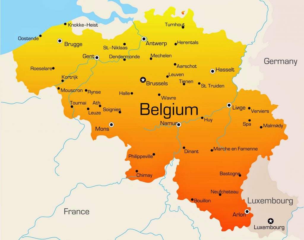 Routenbeispiel Belgium